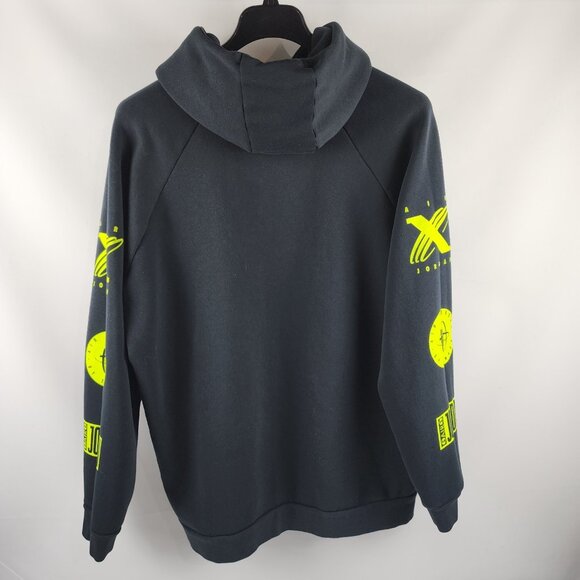 Air Jordan x Tinker Hoodie Mens 2XL Black Sports Wear Legacy Pullover BQ0298-010 - Picture 2 of 11